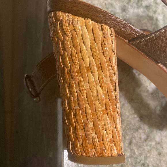 Prada Authentic Brown leather Sandals SZ 38 - Picture 4 of 7